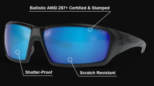 STNGR RIDGE® Ballistic Sunglasses (L/XL)